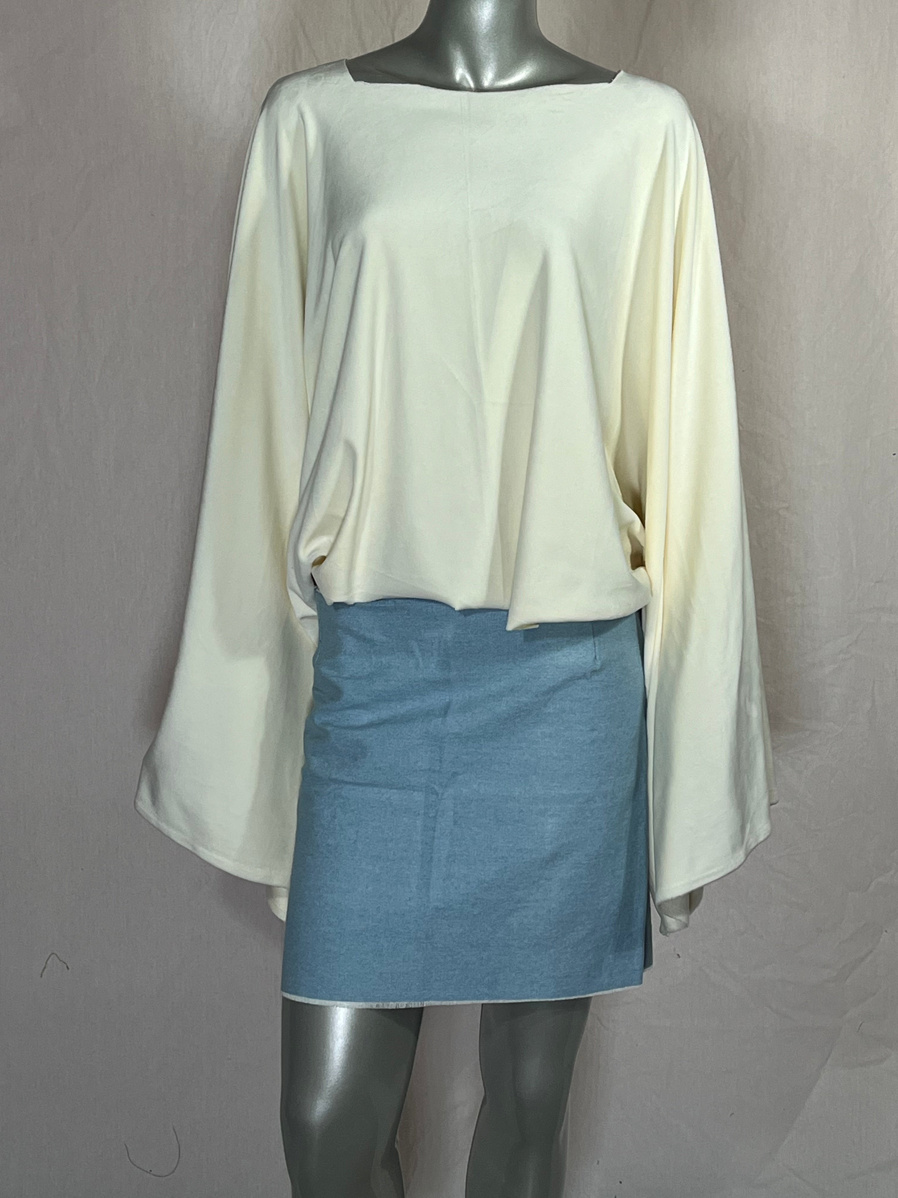 Yeaut Denim Mini Skirt