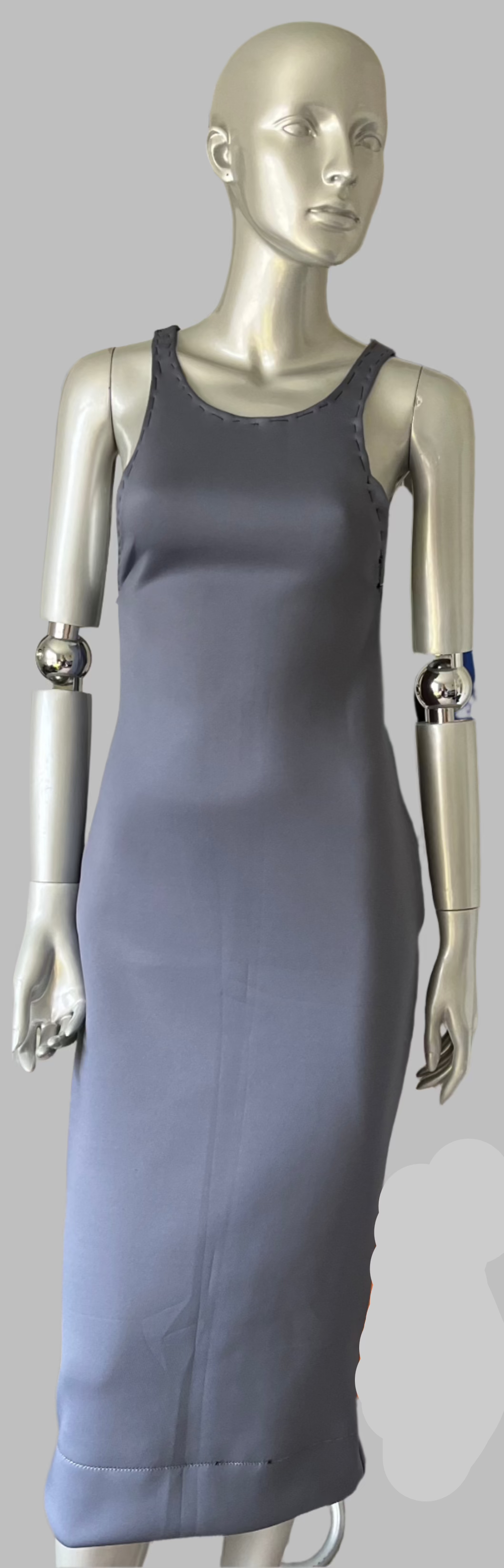 Yeaut Grey Full Bodycon Tank Dress