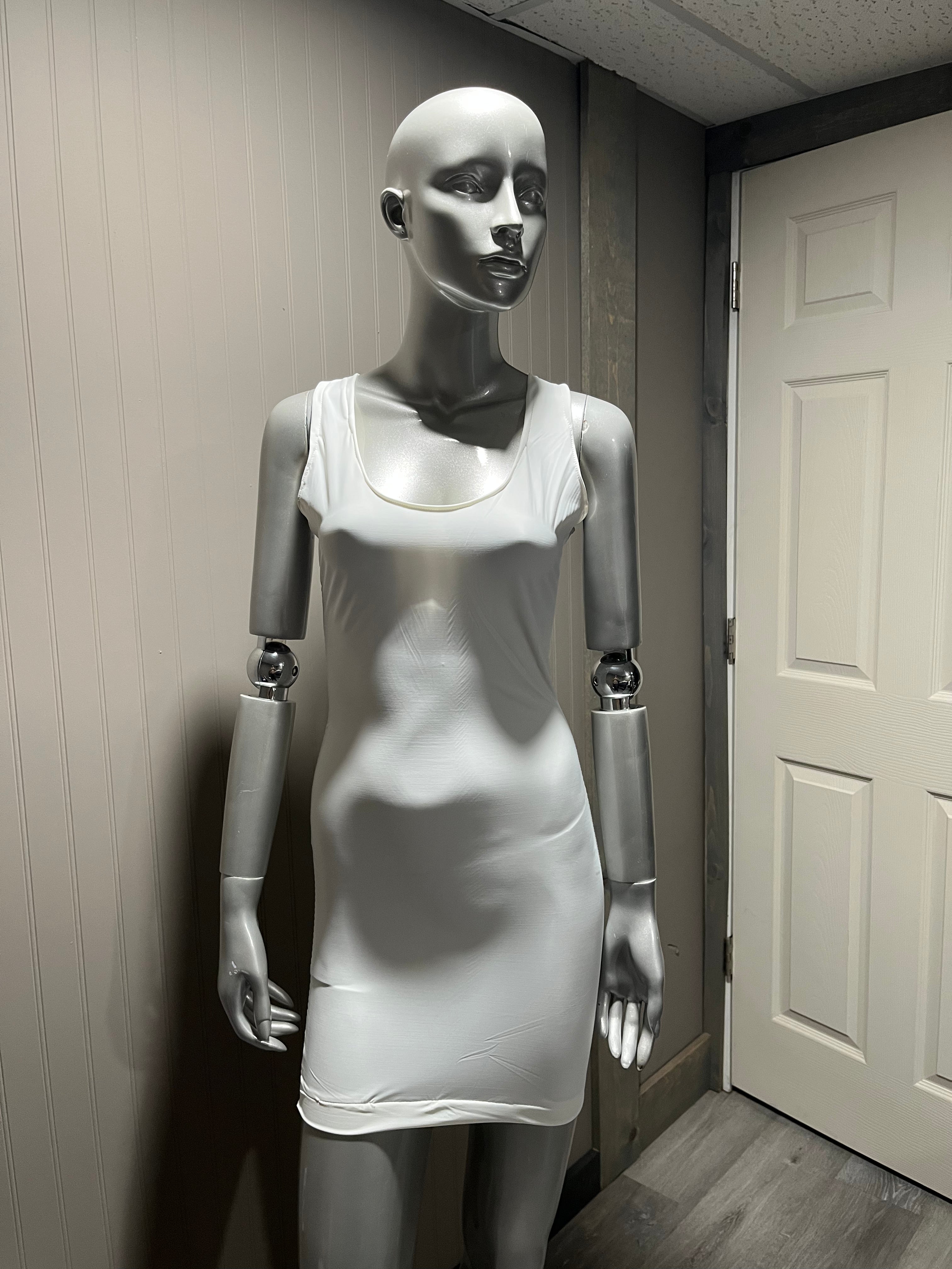 Yeaut White Tank Dress