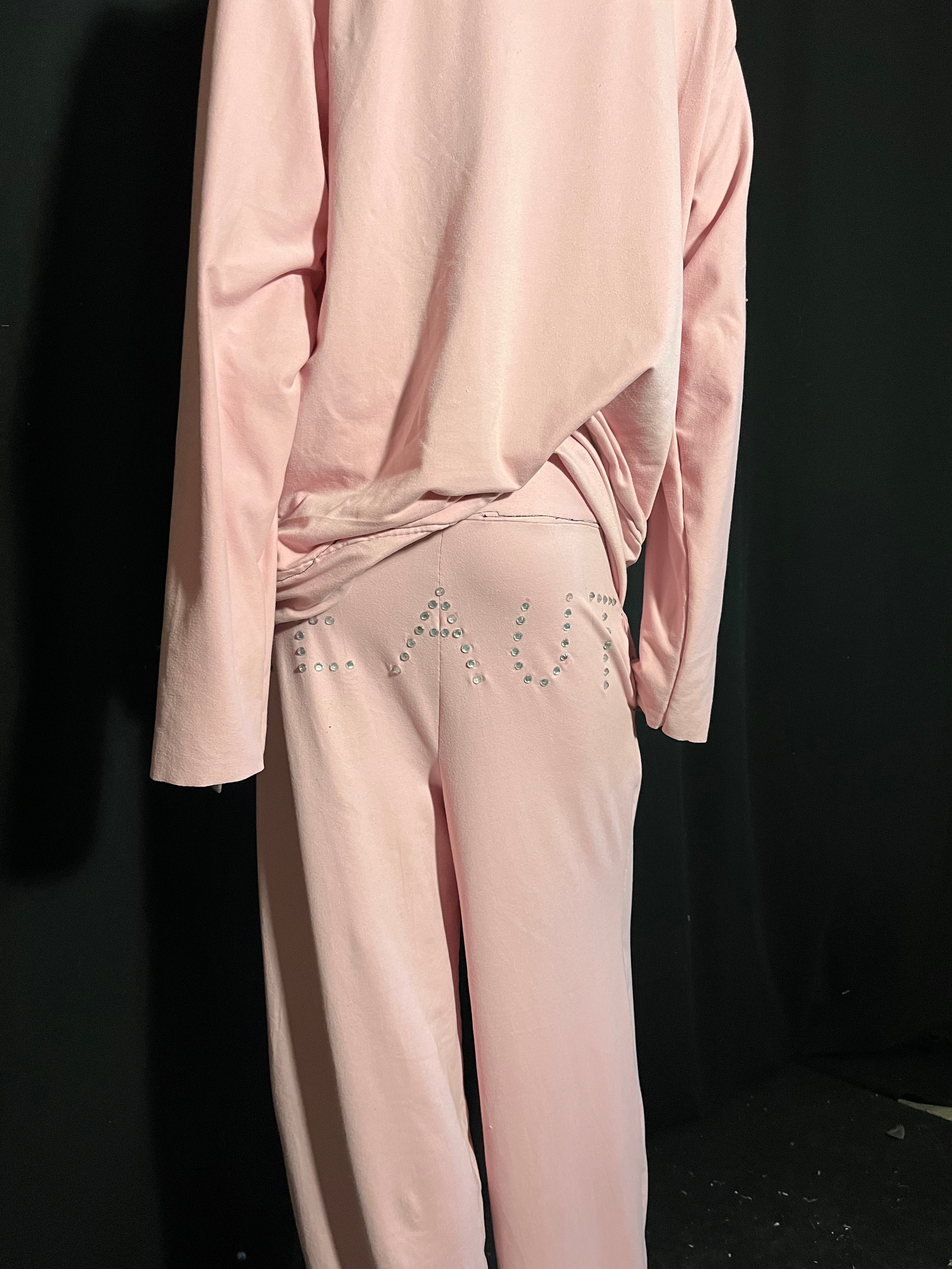 Rhinestone Hoodie Tracksuit