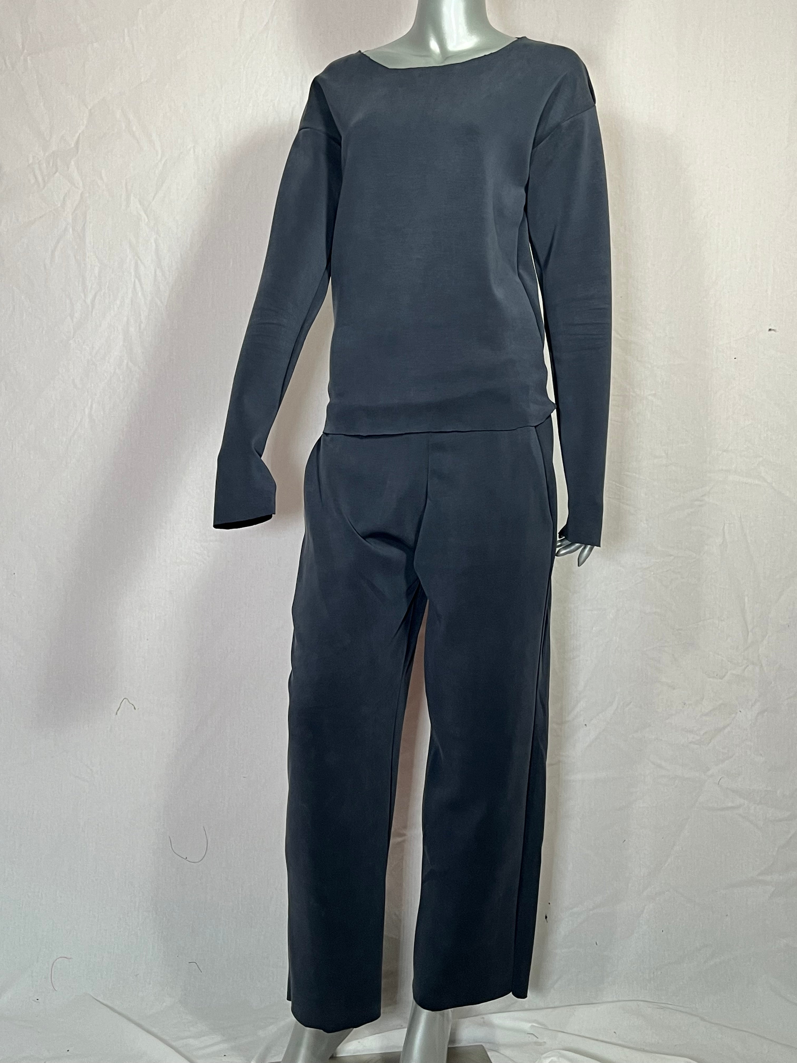 Yeaut Solid Grey Tracksuit Set